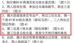 圈内人爆料魏大勋秦岚,圈内人爆料，这对明星情侣甜蜜互动引关注